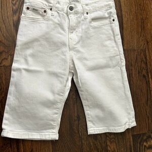 Ralph Lauren White Kids Shorts